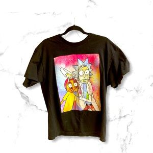 “Rick & Morty”adult swim 2012 100%Cotton Sz Large EUC